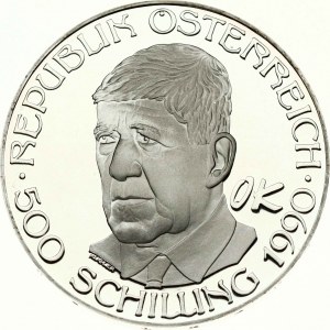 Rakúsko 500 Schilling 1990 Oskar Kokoschka