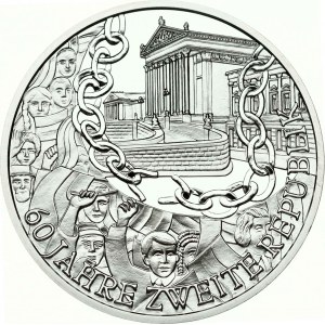 Rakúsko 10 Euro 2005 Druhá republika