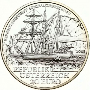 Rakousko 20 Euro 2005 Tegetthoff