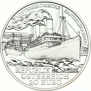 Austria 20 Euro 2006 Austriacka Marynarka Handlowa