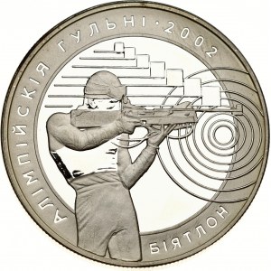Bielorusko 20 rubľov 2001 Biatlon