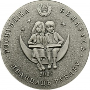Bielorussia 20 rubli 2007 Attraverso lo specchio