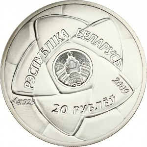Bielorusko 20 rubľov 2009 Olympijské hry 2012