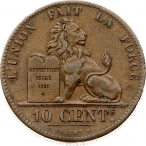 Belgio 10 centesimi 1832