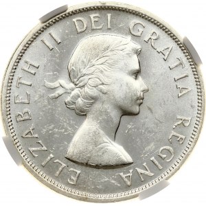 Dollar canadien 1958 Colombie-Britannique NGC MS 62
