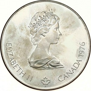 Canada 5 dollari 1976 Scherma