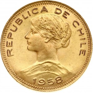 Cile 100 Pesos 1958