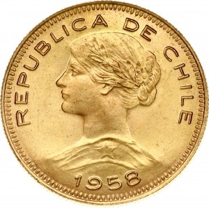 Chile 100 Pesos 1958