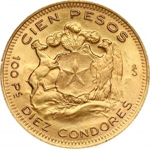 Cile 100 Pesos 1958