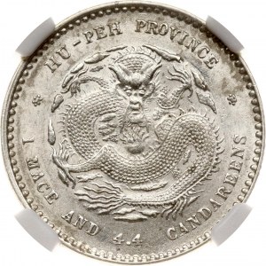 Chine Hupeh 20 Cents ND (1895-1907) NGC MS 61