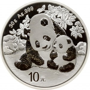 Chiny 10 juanów 2024 Panda PCGS MS 70 MAX GRADE