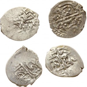 Krim-Khanat Beszlik (AH1129-1137) Lot von 4 Münzen