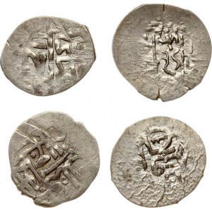 Crimean Khanate Beszlik (AH1129-1137) Lot of 4 coins