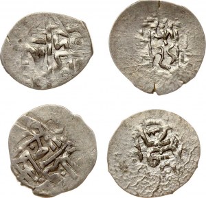 Chanat krymski Beszlik (AH1129-1137) Zestaw 4 monet