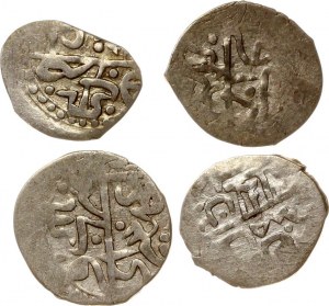 Chanat krymski Beszlik (AH1129-1137) Zestaw 4 monet