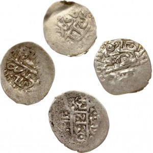 Crimean Khanate Beszlik (AH1129-1137) Lot of 4 coins