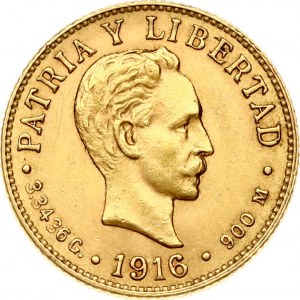 Kuba 2 peso 1916