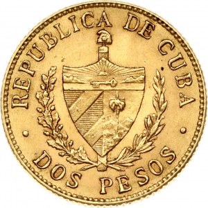 Kuba 2 pesos 1916
