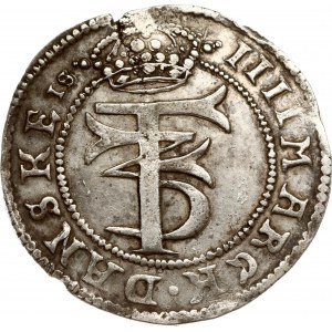 Dänemark Glückstadt 4 Mark 1660 IS