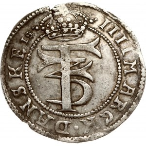 Danimarca Glückstadt 4 Mark 1660 IS