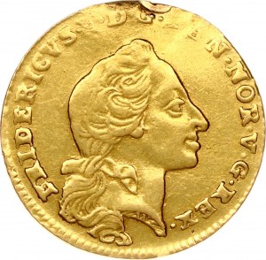 Danemark 12 Mark 1761 W;W