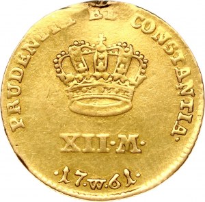 Dánsko 12 značka 1761 W;W