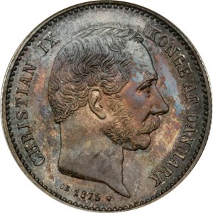 Dänemark 1 Krone 1875 HC CS NGC PF 64