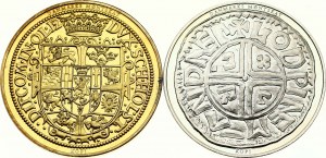 Danemark Répliques de pièces de monnaie anciennes