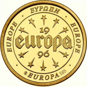 Dánská medaile Evropa 1996
