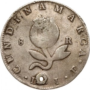 Ecuador 8 Reales (1831)