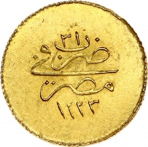 Egipt 10 Qirsh 1223//31 (1838)