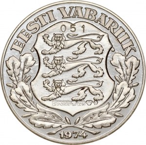 Médaille de l'Estonie 1974 Président Konstantin Päts