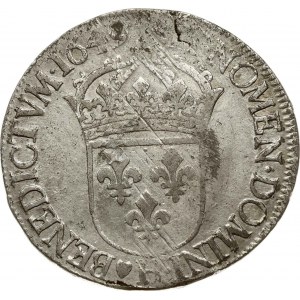 France Ecu 1649 H