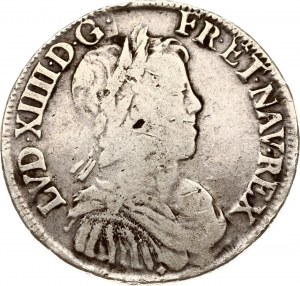 Francja 1/2 Ecu 1651 &