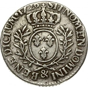 France 1/5 Ecu 1726 Monnaie d'Aix