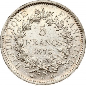 Frankreich 5 Francs 1873 A