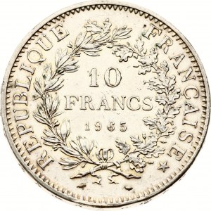 Frankreich 10 Francs 1965