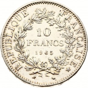 Francúzsko 10 frankov 1965