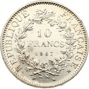Francja 10 franków 1967