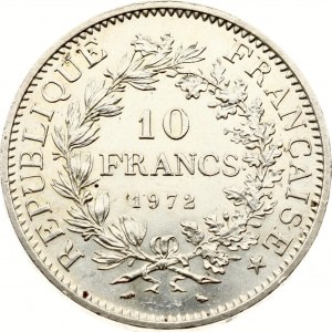 Francie 10 franků 1972