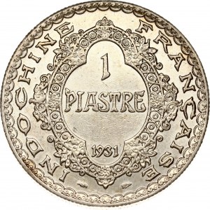 French Indochina 1 Piastre 1931