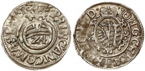 Německo Anhalt 1/24 Taler 1616