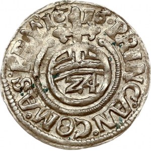 Germania Anhalt 1/24 Taler 1616