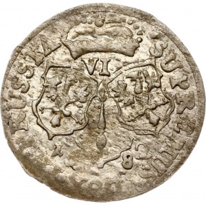 Germania Brandeburgo-Prussia 6 Groschen 1682 HS