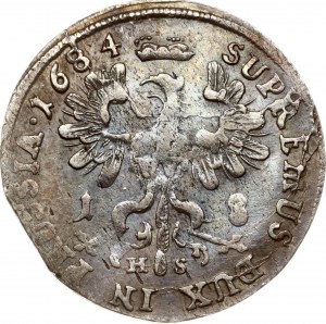 Brandeburgo-Prussia 18 Groscher 1684 HS