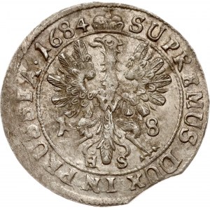 Germany Brandenburg-Prussia 18 Groschen 1684 HS