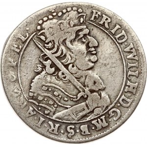 Germany Brandenburg-Prussia 18 Groscher 1685 HS