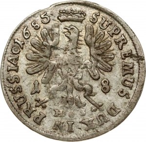 Brandenburg-Prussia 18 Groscher 1685 HS