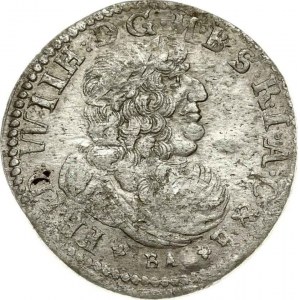 Brandeburgo-Prussia 6 Groscher 1686 BA