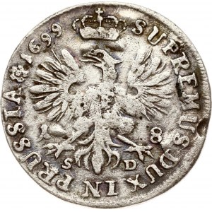 Germania Brandeburgo-Prussia 18 Groscher 1699 SD